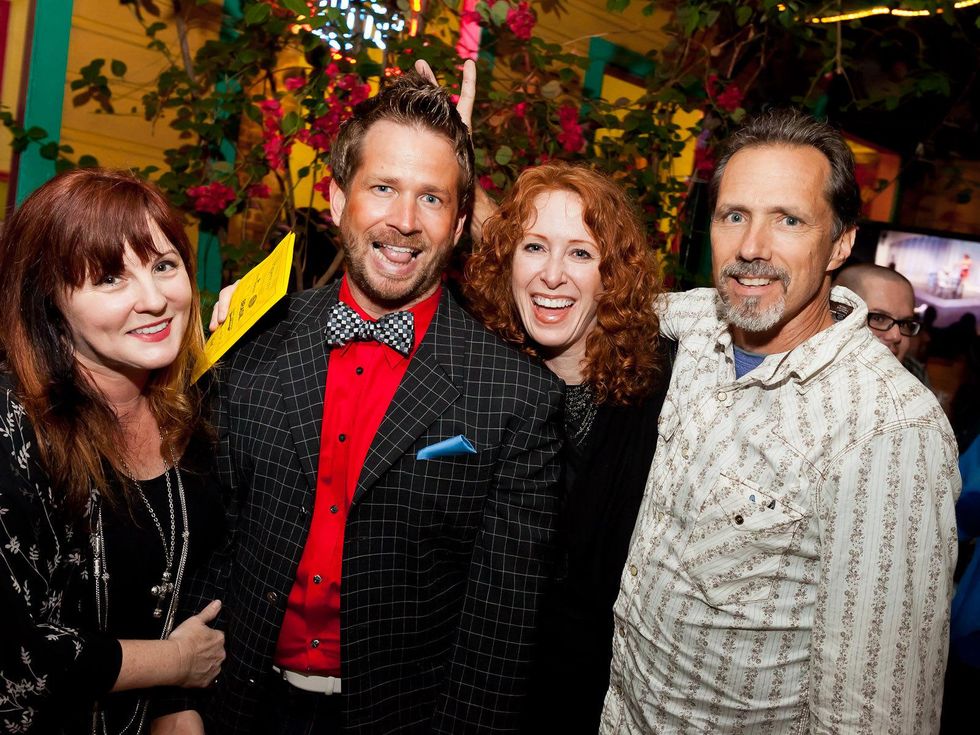 Catastrophic 20-year anniversary gala April 2013 Elaine Dillard, Jeff Shell, Star Massing and Jack Massing