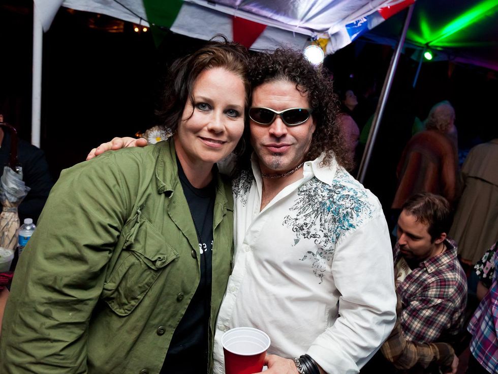 Catastrophic 20-year anniversary gala April 2013 Georgia Lister and Hal Bowman