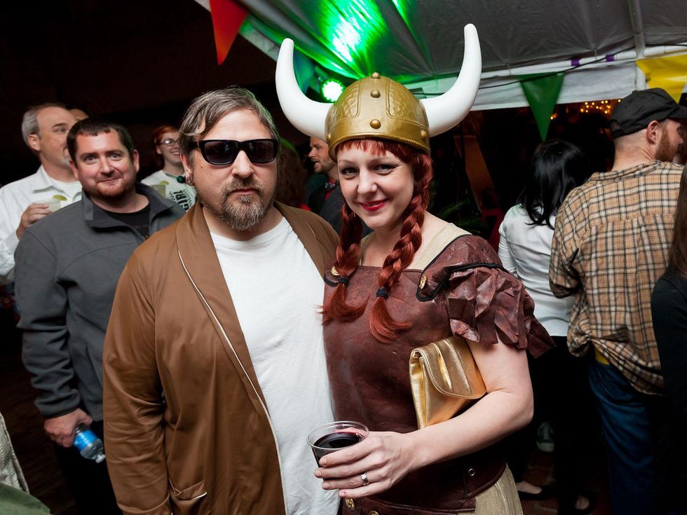 Catastrophic 20-year anniversary gala April 2013 Jeff Neumann and Kathryn Lott Neumann