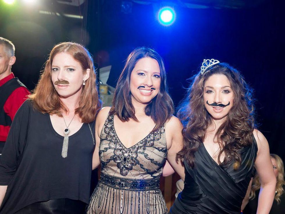 Catastrophic Theatre Drag Ball 2015 Bonnie Bowes, Anika Jackson, Jill Schull
