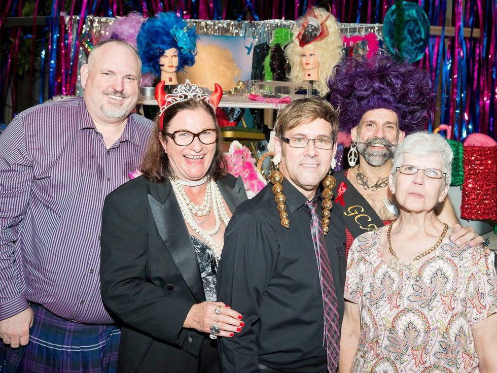 Catastrophic Theatre Drag Ball 2015 Bruce Reeves, Birgit van Wijk, Karton Howard, Elton, Judy Reaves