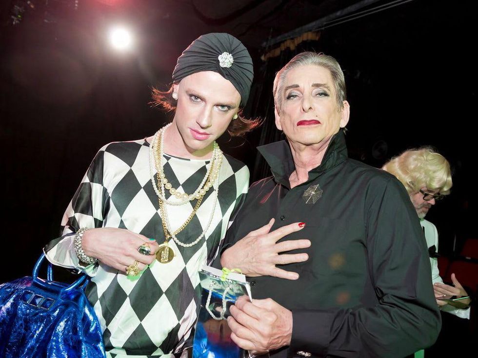 Catastrophic Theatre Drag Ball 2015 Michael Snediker, Bill McDugald