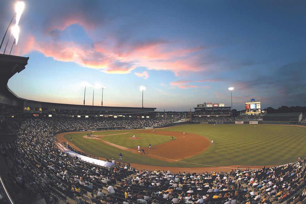 Catch a baseball game at Dell Diamond.