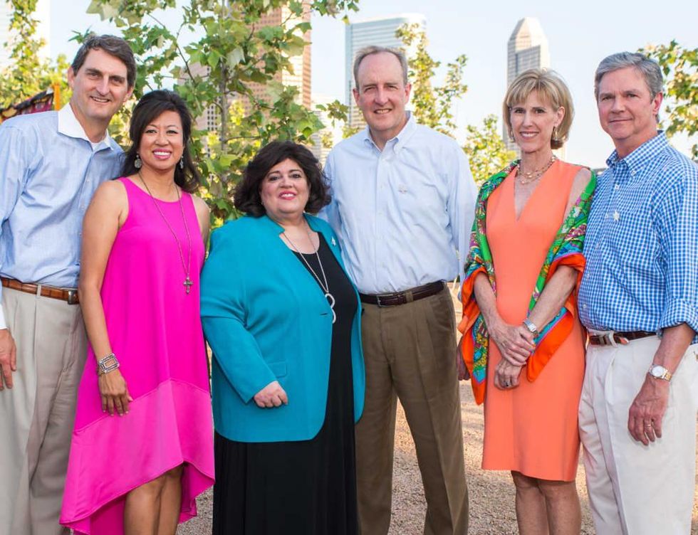 Catholic Charities Gala 5/16 Paul and Carol Beck, Alicia and Dave Freysinger, and Jo and George Brueggeman, Jr.