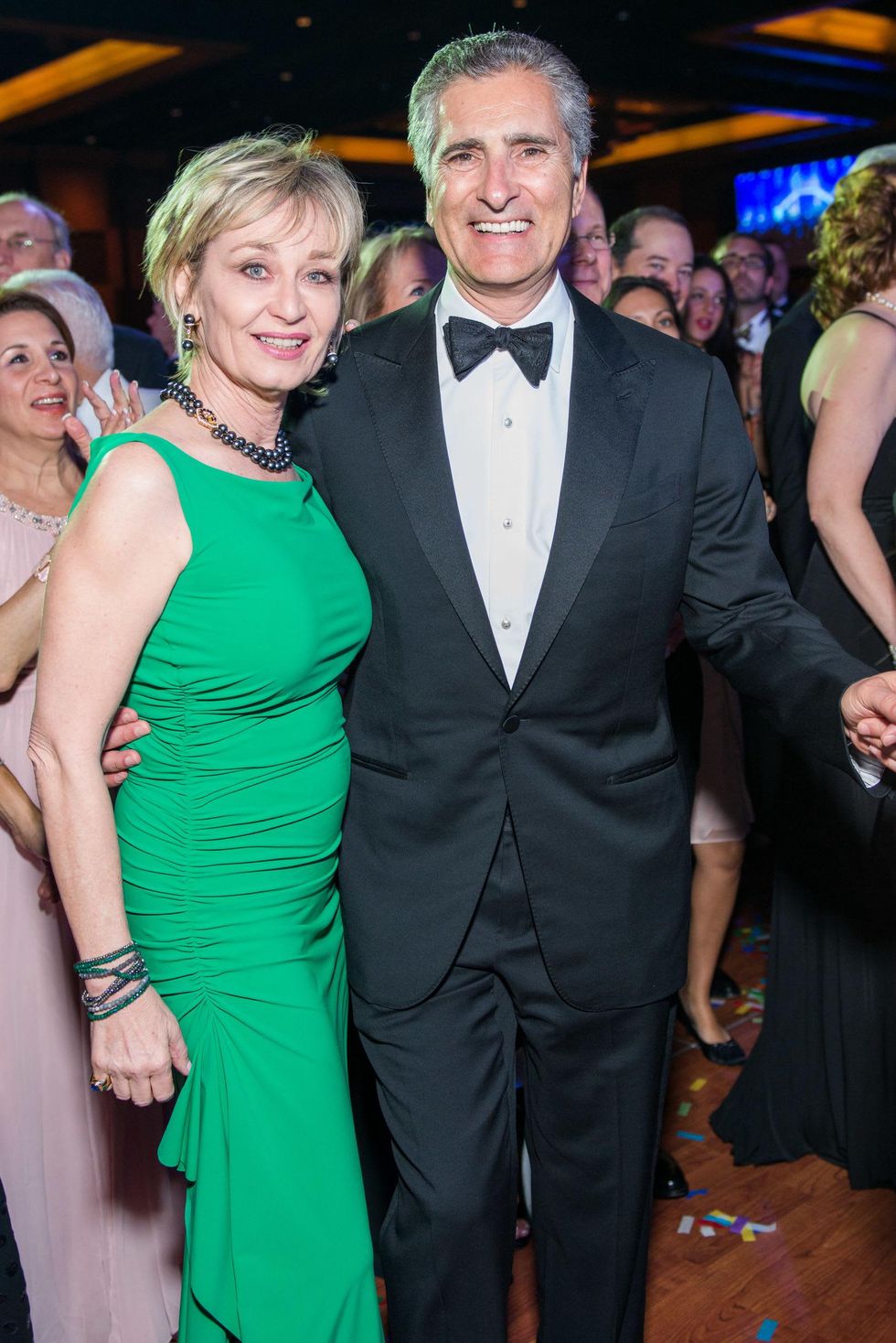 Cathy and Giorgio Borlenghi at the Circle of Life Gala April 2015