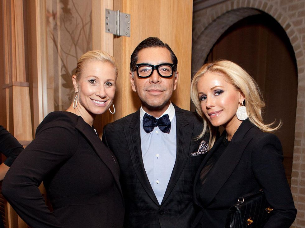 Cathy Neville, from left, Ceron and Joyce Echols at the Asprey dinner October 2013