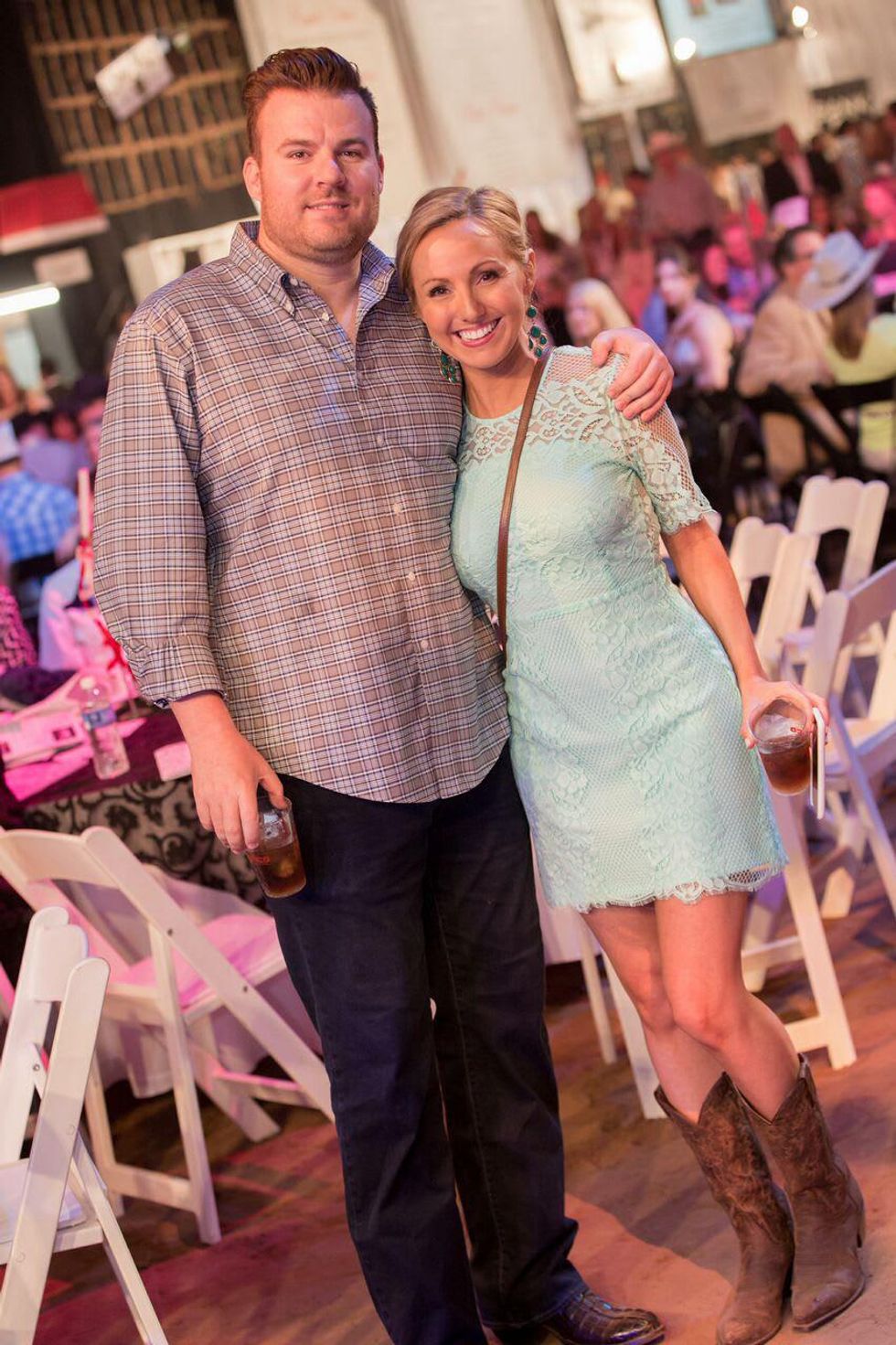 Cattle Baron's Ball 2015 Erik and Kari Burkhardt