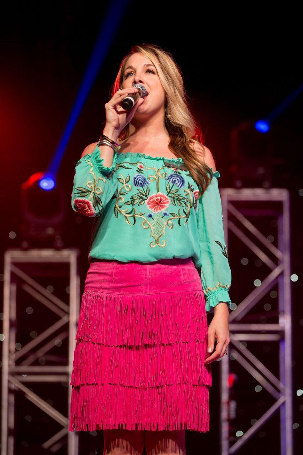 Cattle Baron's Ball 2015 Lainey Balagia