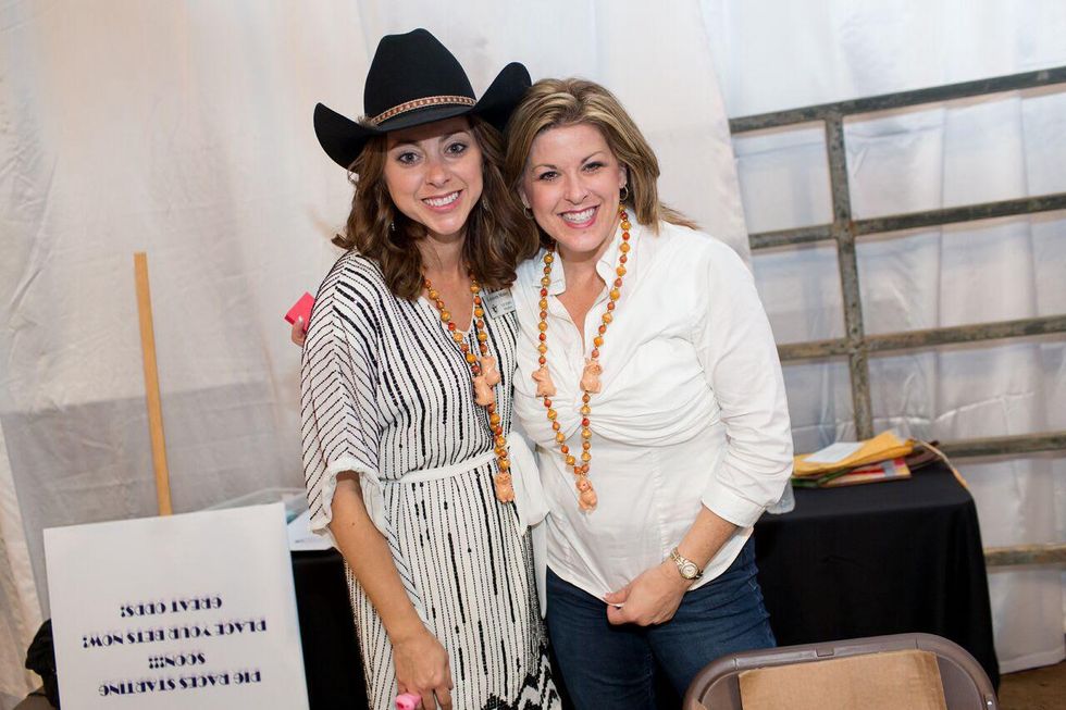 Cattle Baron's Ball 2015 Lauren Maloy and Monica Weldon
