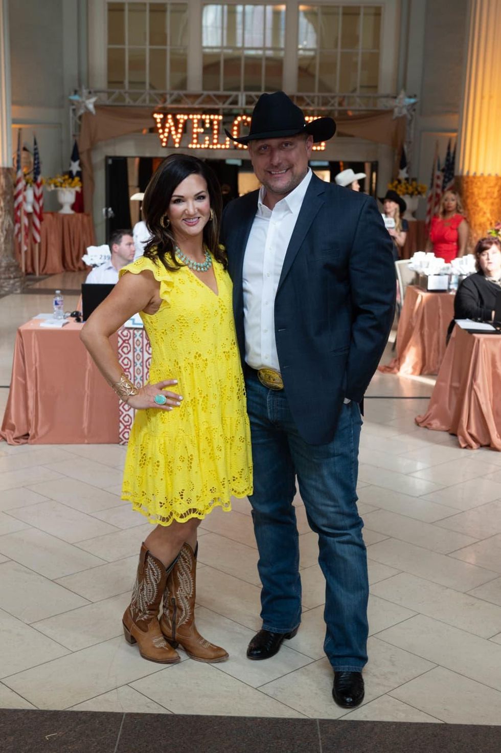 Cattle Baron's Ball 2022 Jenny Matthew Todd