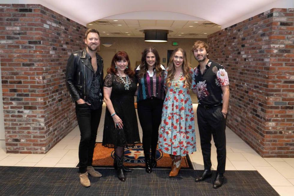 Cattle Baron's Ball 2022 Lady A Sara Parr Disney Harris