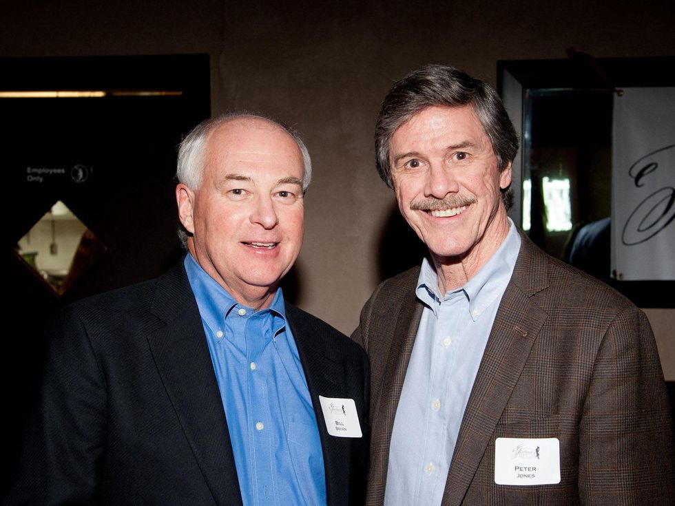 Cattle Baron's Gentlemen's Committee party, February 2013, Bill Bryan, Peter Jones