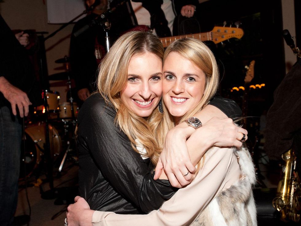 Cattle Baron's Gentlemen's Committee party, February 2013, Luvi Wheelock, Caroline Bean