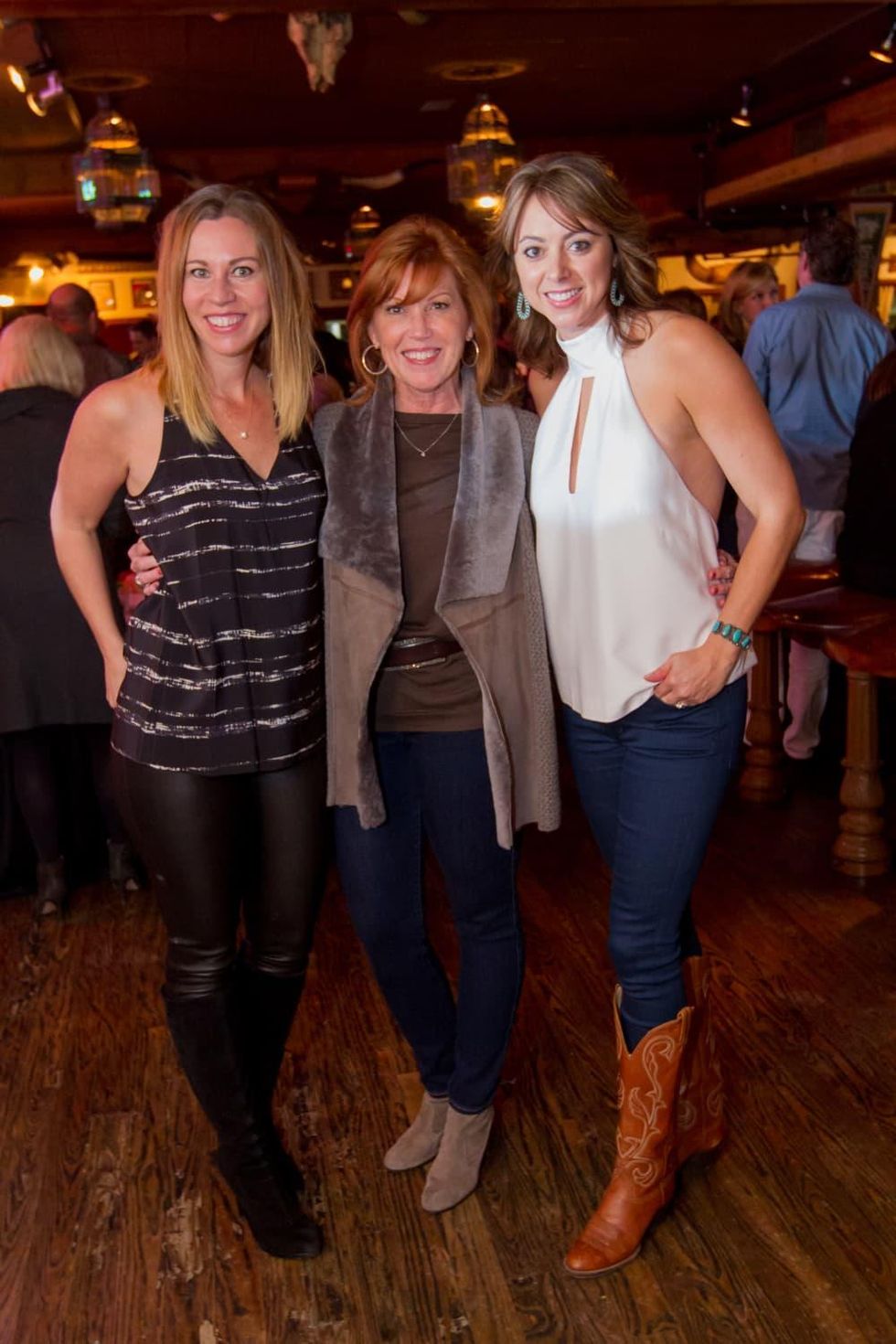 Cattle Barons Gentlemans Committe, Feb. 2016 Allison Flikerski, Gigi Harbison, Lauren Maloy