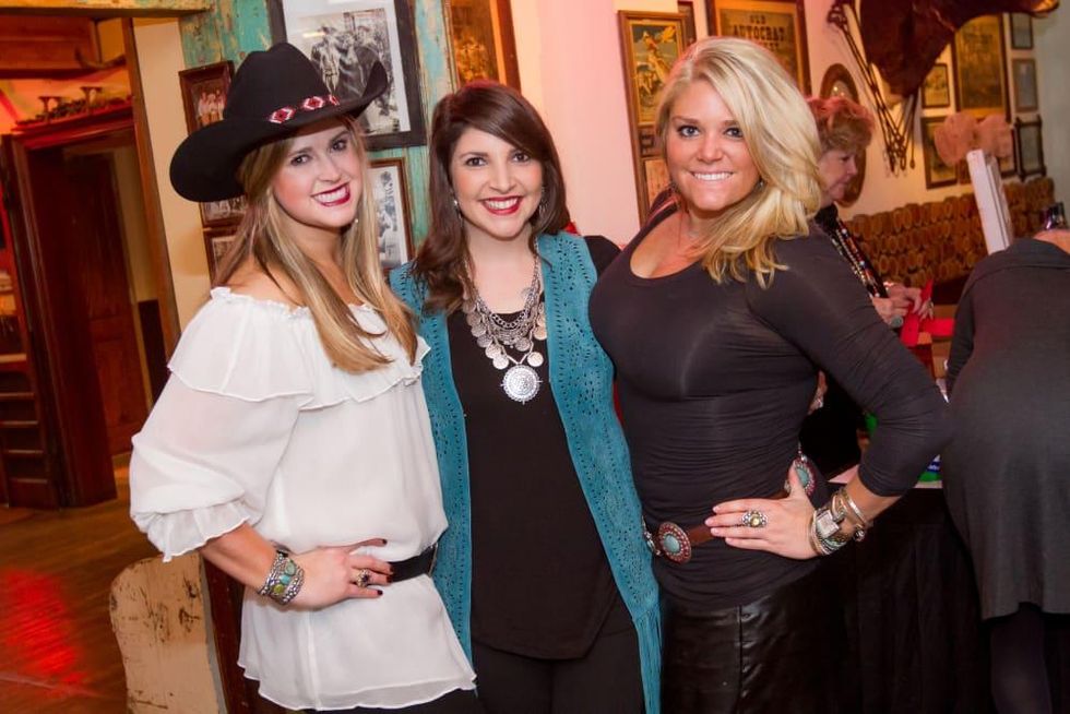 Cattle Barons Gentlemans Committe, Feb. 2016 Price Dubose, Ashley Wright, Cody Tinney