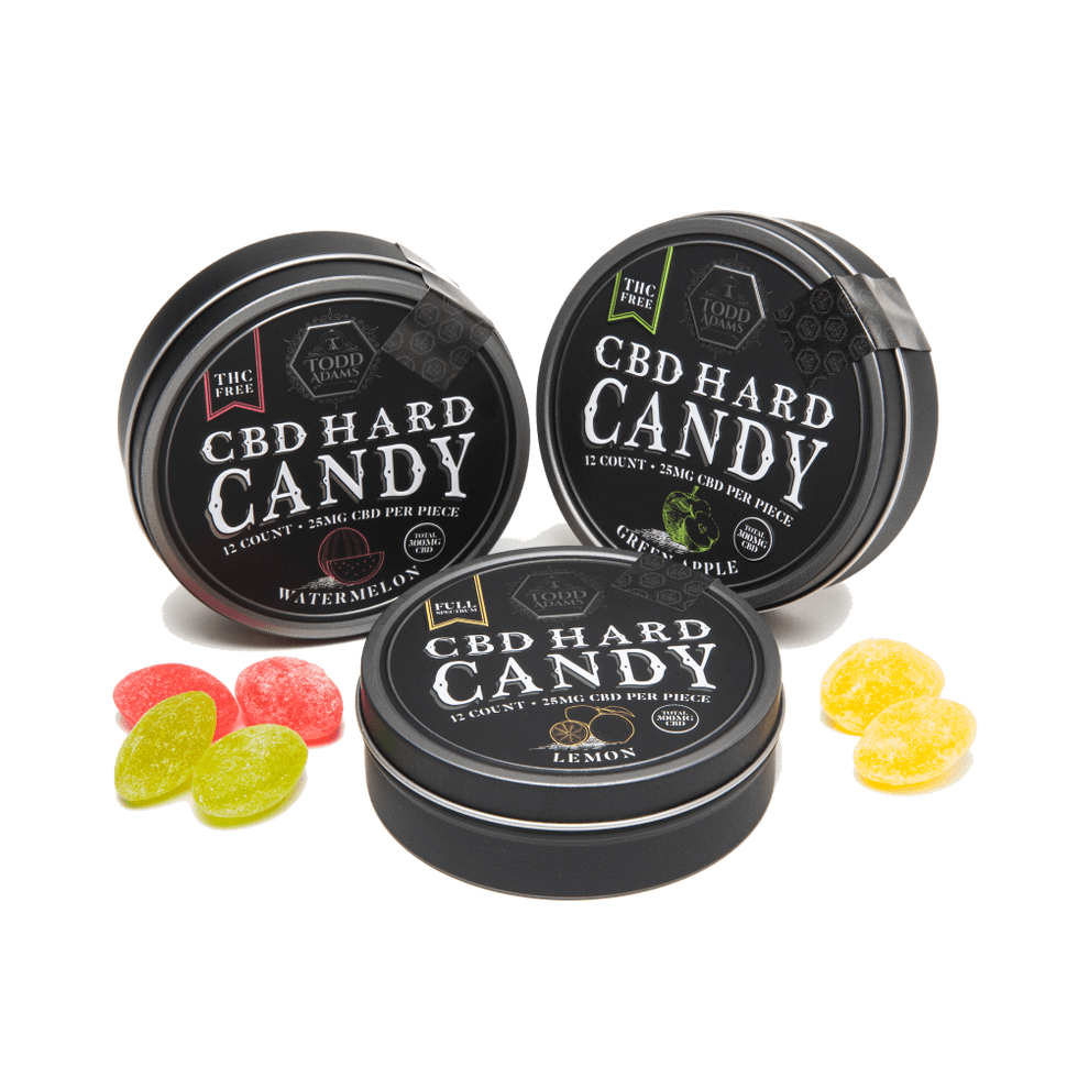 CBD hard candies