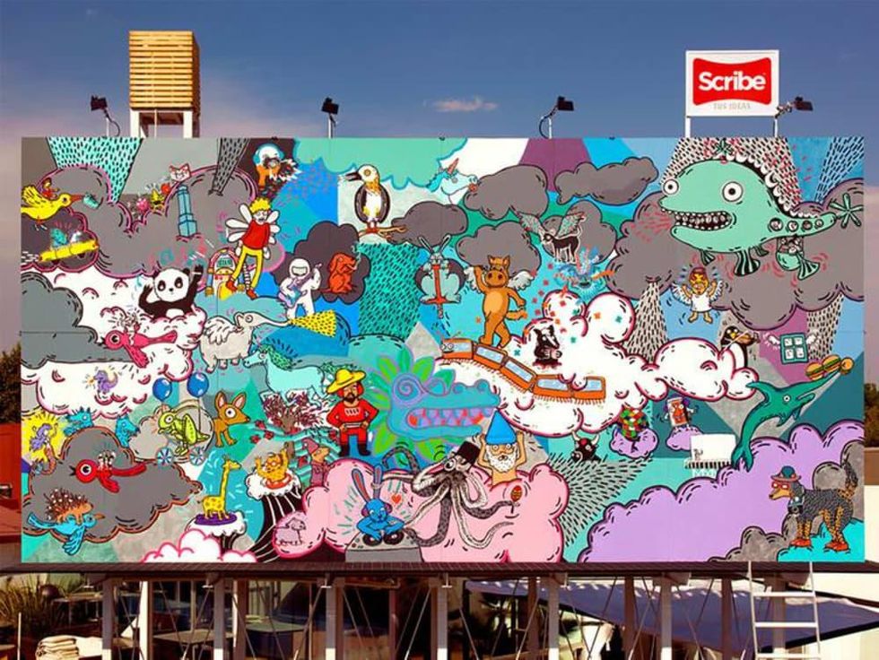 Cecilia Beaven HUE Mural Festival