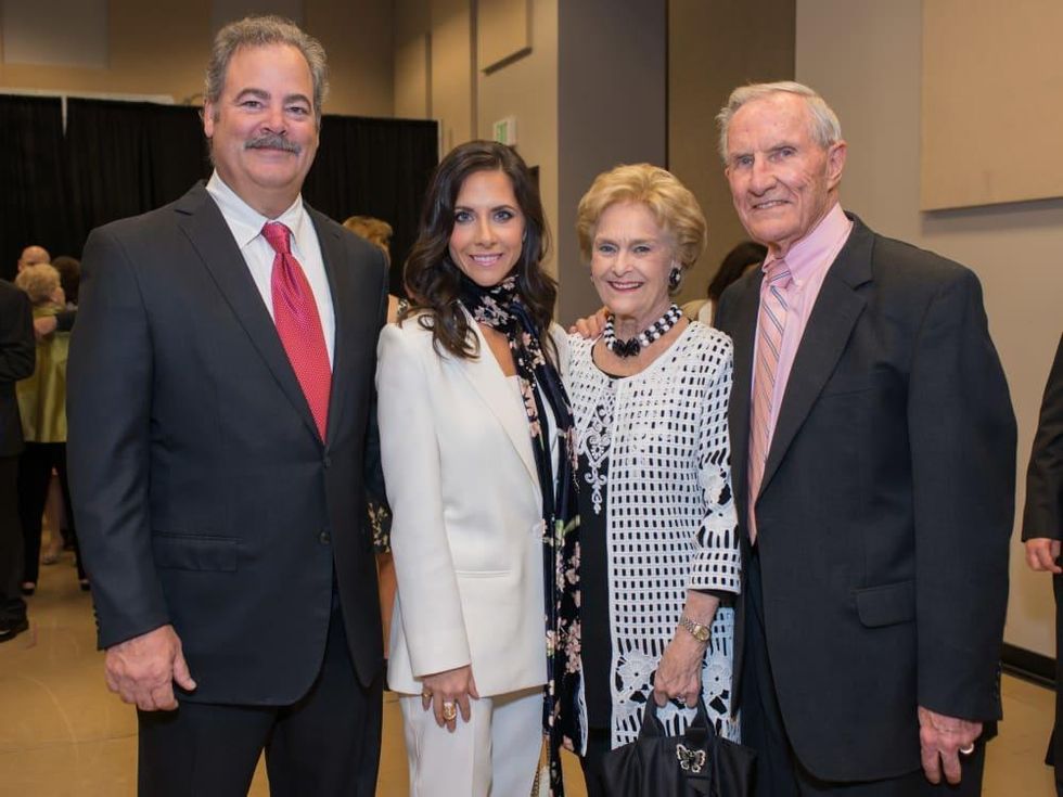 Celebration of Reading 4/16, Cal McNair, Hannah McNair, Annette Strake, George Strake