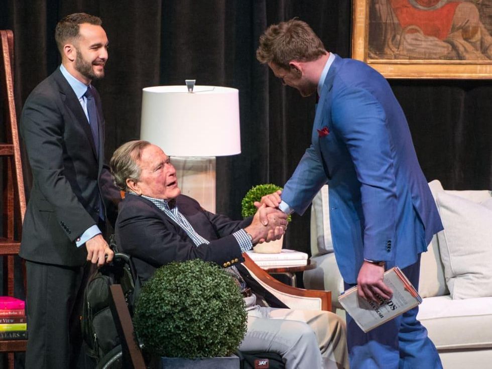 Celebration of Reading 4/16, Evan Sisely, George Bush, J.J. Watt