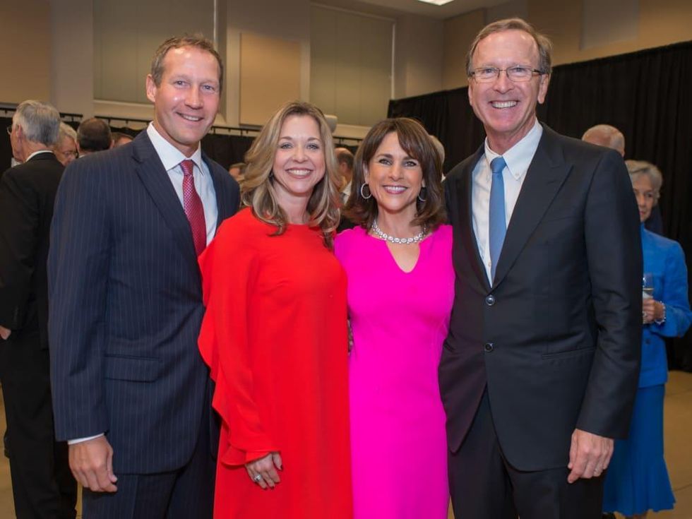 Celebration of Reading 4/16, Ron Finck, Julie Baker Finck, Maria Bush, Neil Bush
