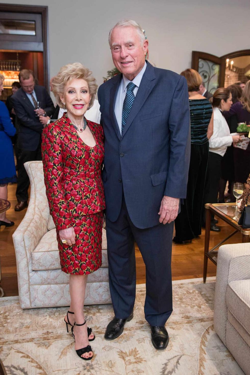 Celebration of Reading Author Reveal and Holiday Soir\u00e9e-Margaret Alkek Williams, Jim Daneil