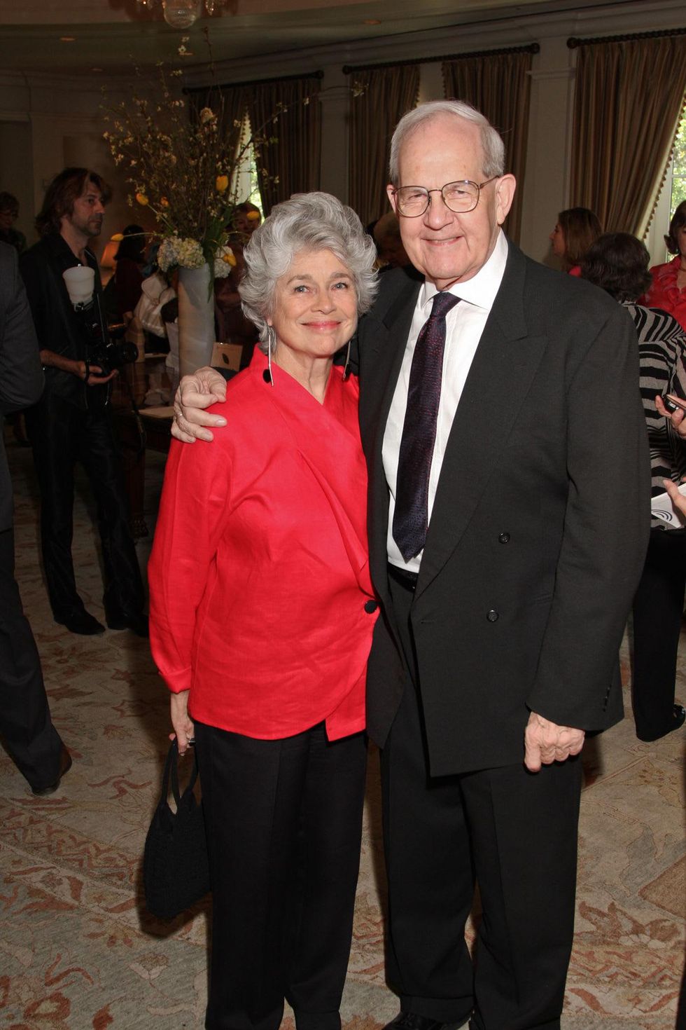 Center for Contemporary Craft luncheon May 2013 Betty Moody and Honoree, Clint Willour