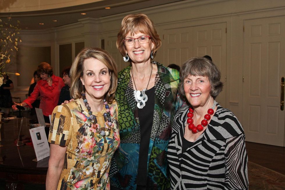Center for Contemporary Craft luncheon May 2013 Carrin Patman, Paula Arnold and Sara Morgan