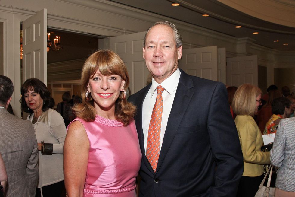 Center for Contemporary Craft luncheon May 2013 Franci Crane and Jim Crane