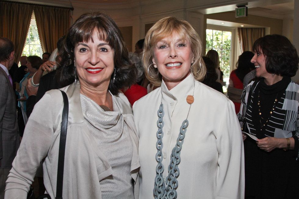 Center for Contemporary Craft luncheon May 2013 Mady Kades and Barbara Paull