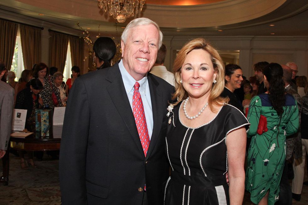 Center for Contemporary Craft luncheon May 2013 Rich Kinder and Nancy Kinder