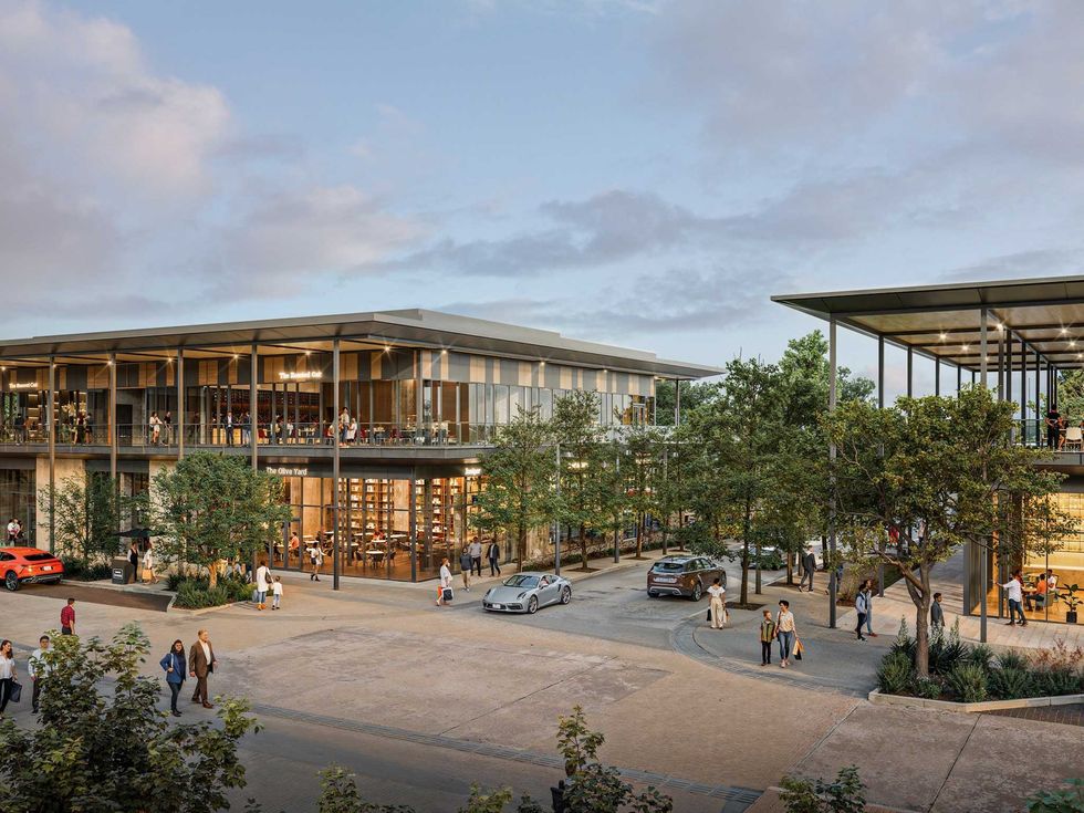 Central Park Post Oak rendering