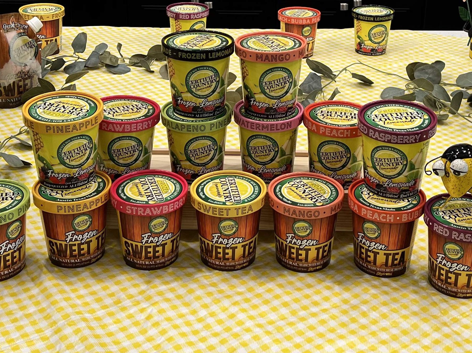 Certified Country Lemonade frozen lemonades and sweet teas