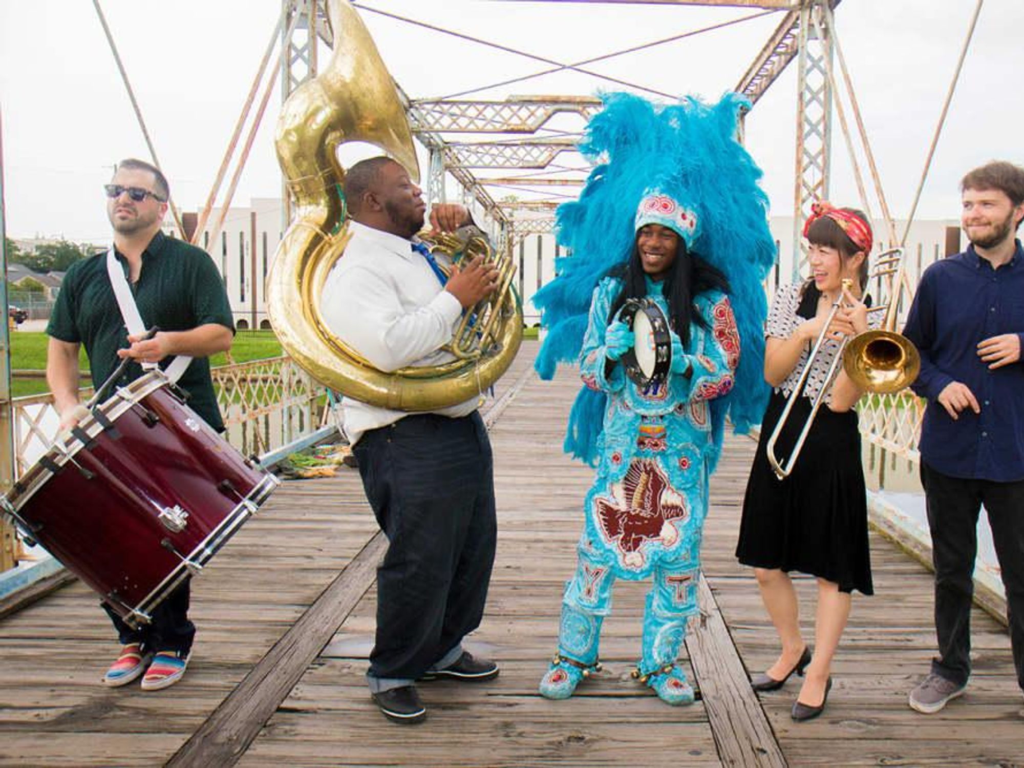 Cha Wa band New Orleans