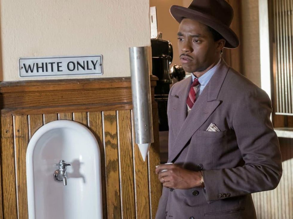 Chadwick Boseman in Marshall