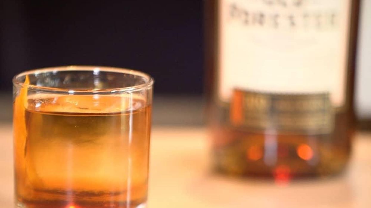 Chai Priestess Old Fashioned cocktail