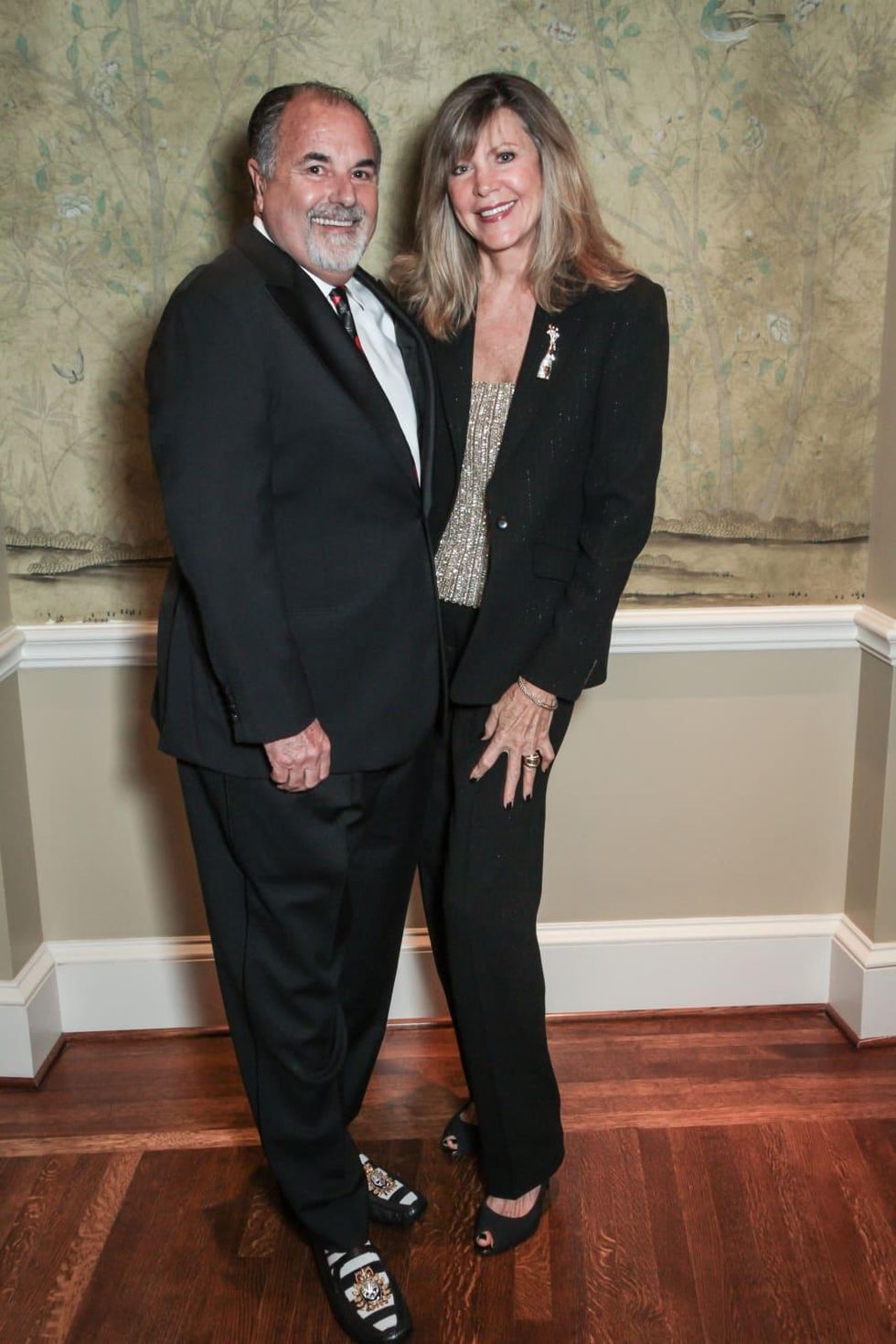 Champagne & Chocolat gala, Feb. 2016, Bob Cress, Anne Cress