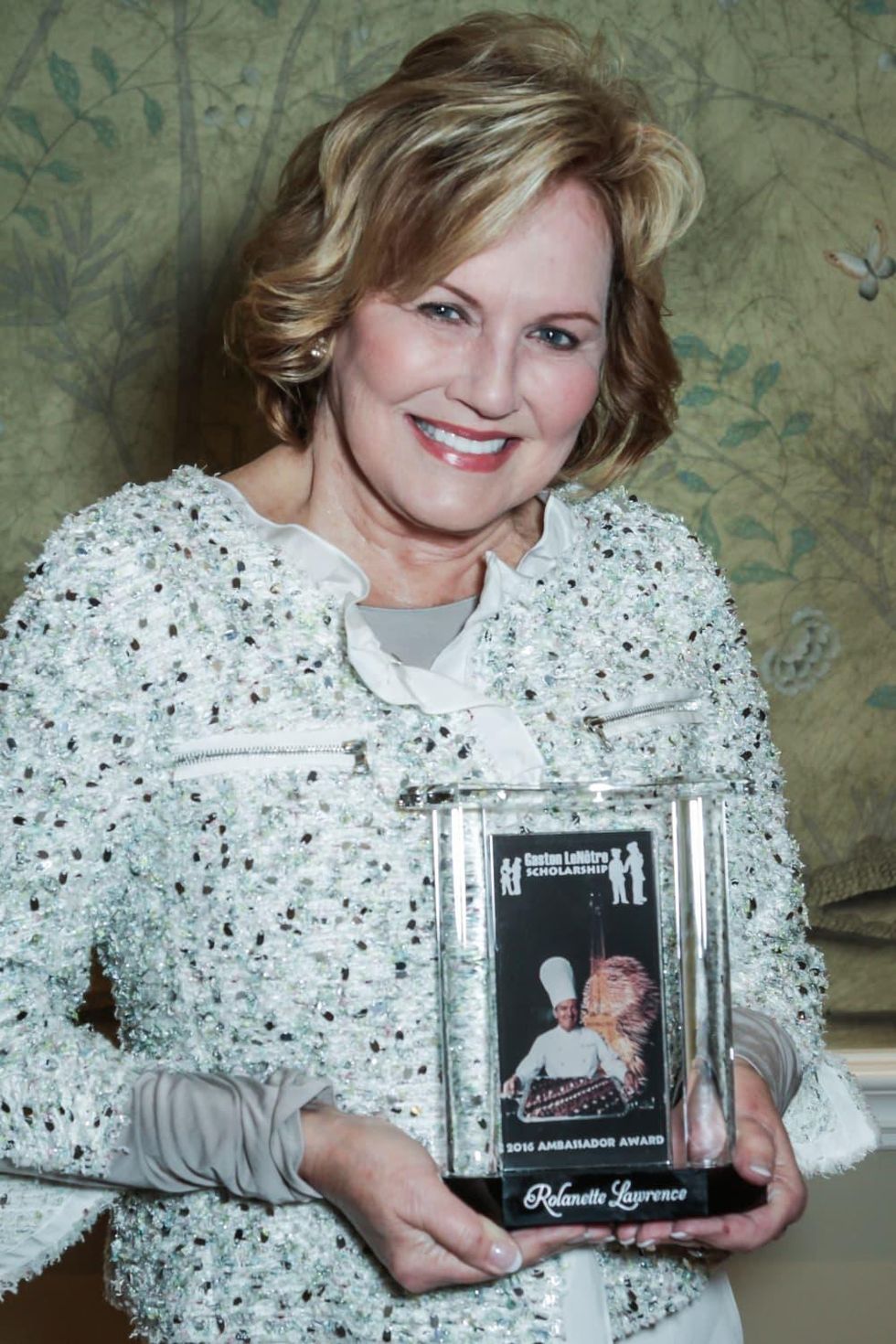 Champagne & Chocolat gala, Feb. 2016, Rolanette Lawrence