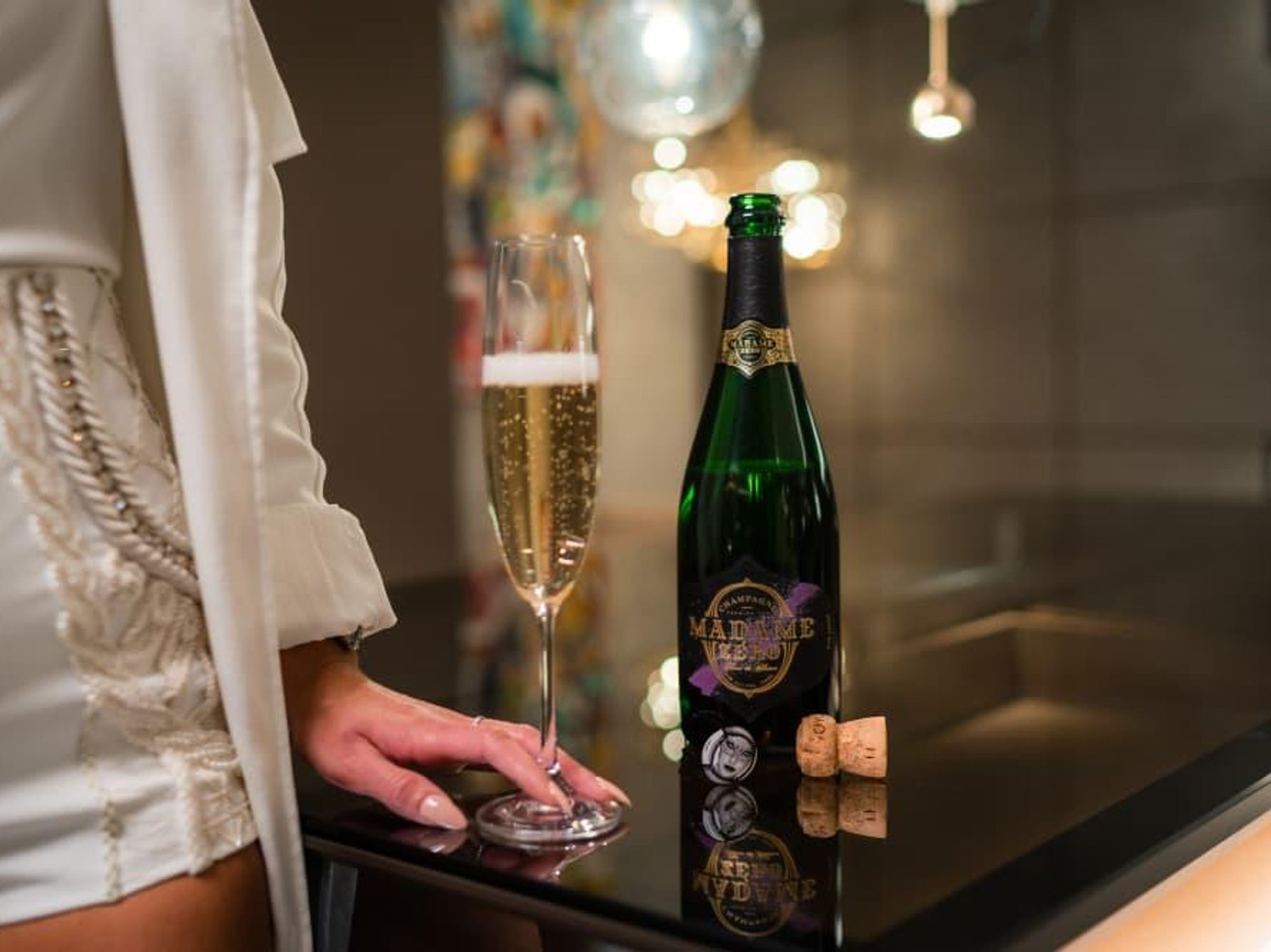 Champagne Madame Zero bottle