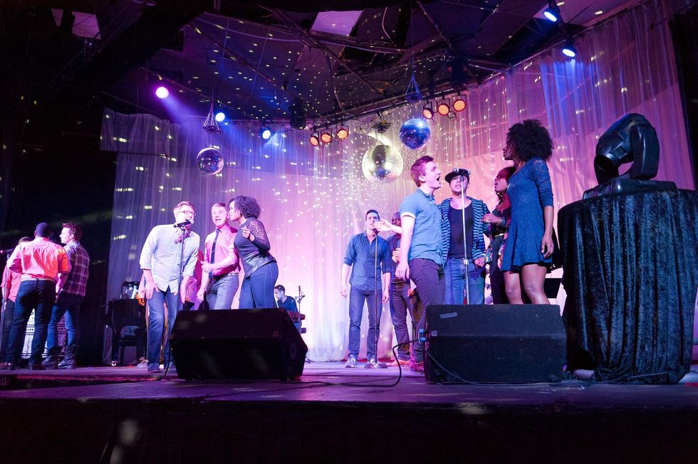 Charity in Song with Book of Mormon cast members at Numbers