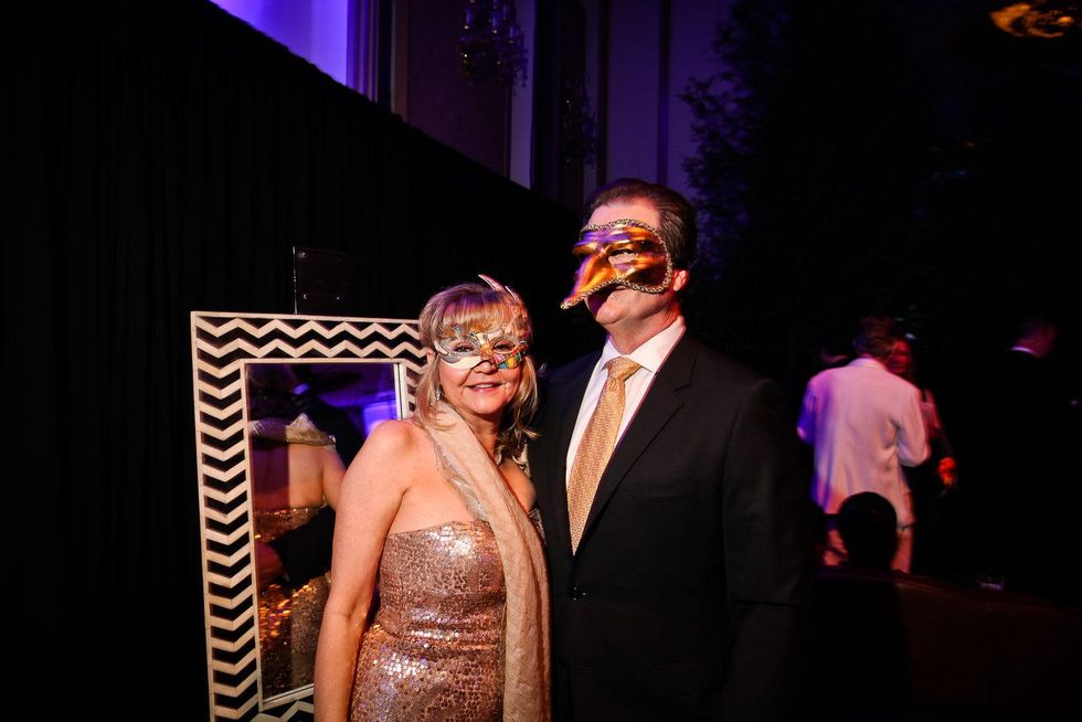 Charlene Salvato and Charlie Davenport at DREAMSCAPE The Orange Show's 32nd Annual Gala November 2013