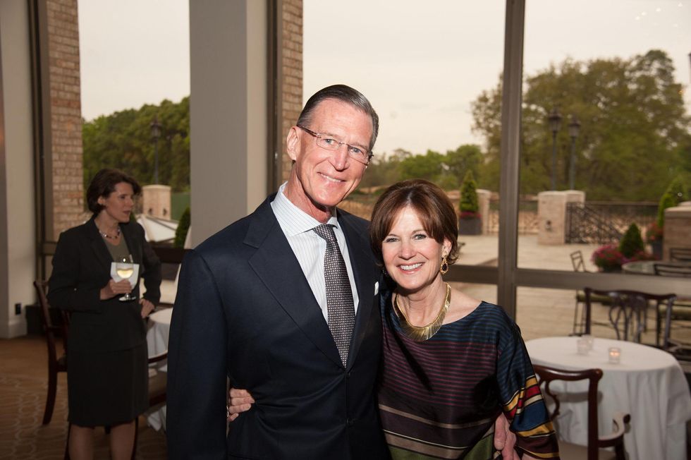 Charles and Judy Tate at the Jung Center Spring Benefit April 2015
