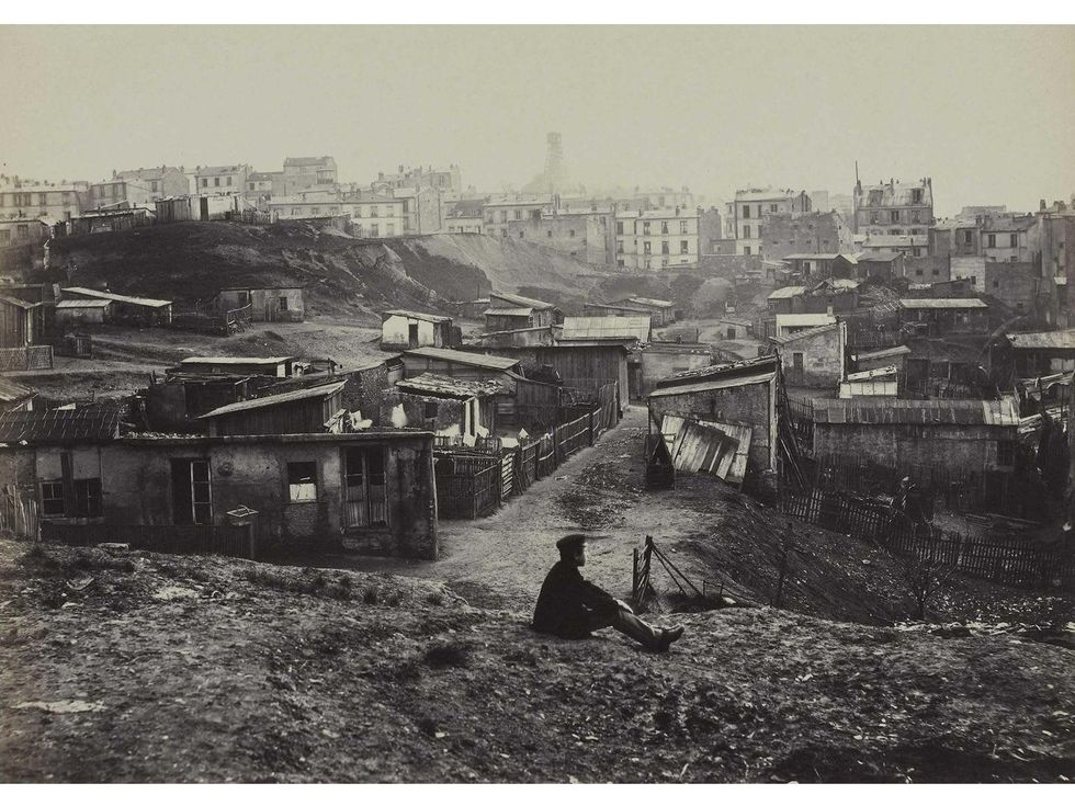 Charles Marville Photographer of Paris at MFAH June 2014 Haut de la rue Champlain