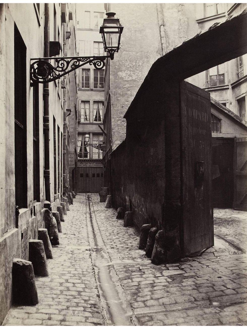Charles Marville Photographer of Paris at MFAH June 2014 Impasse de la Bouteille