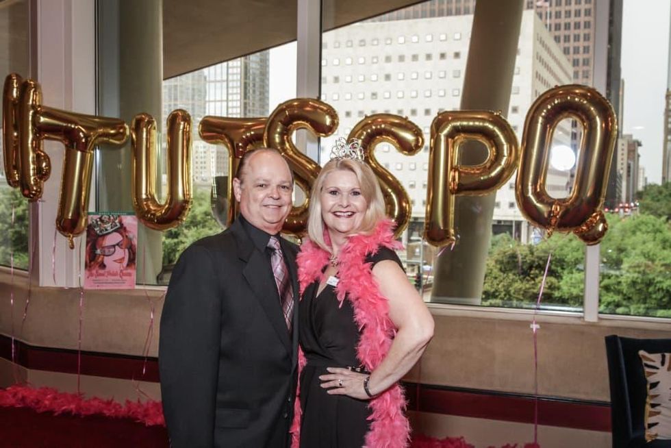 Charles Thornburg, Carol Thronburg at Sweet Potato Queens Party
