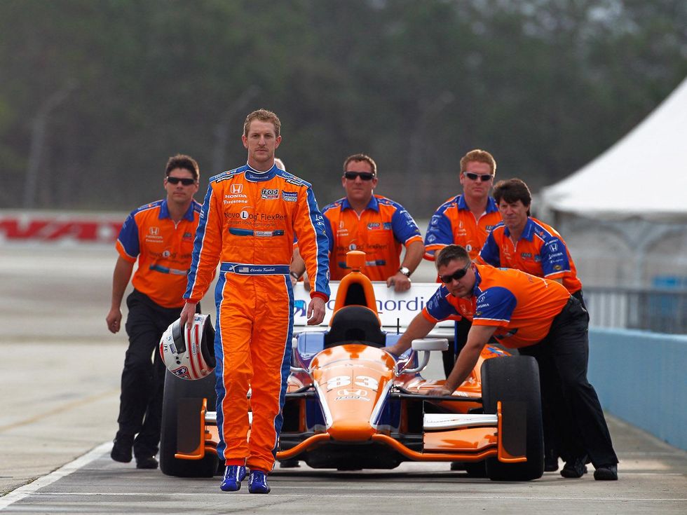 Charlie Kimball race car driver September 2013