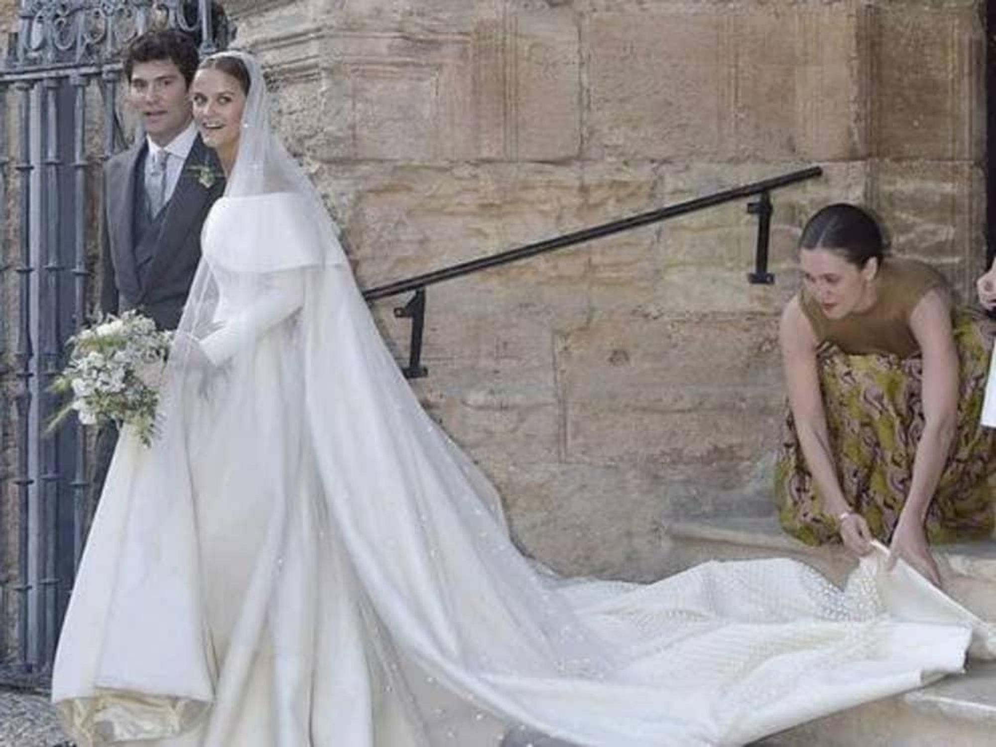Charlotte Wellesley wedding gown by Emilia Wickstead
