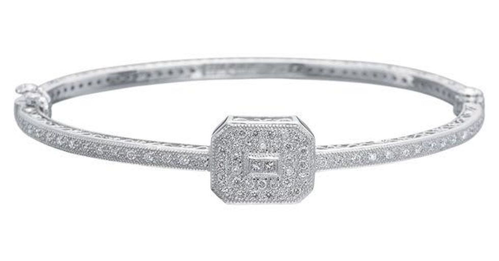 Charriol Art Deco Diamond Bangle
