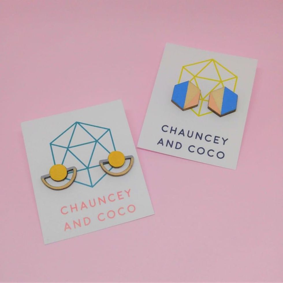 Chauncey and Coco earrings