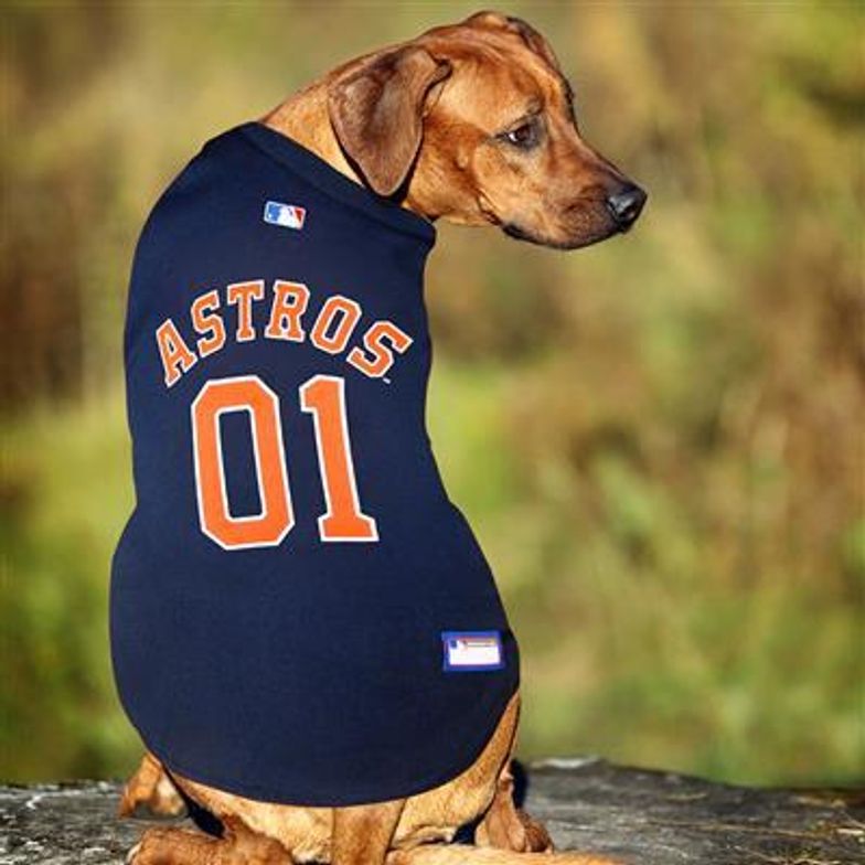 Houston Astros Throwback Dog Jersey