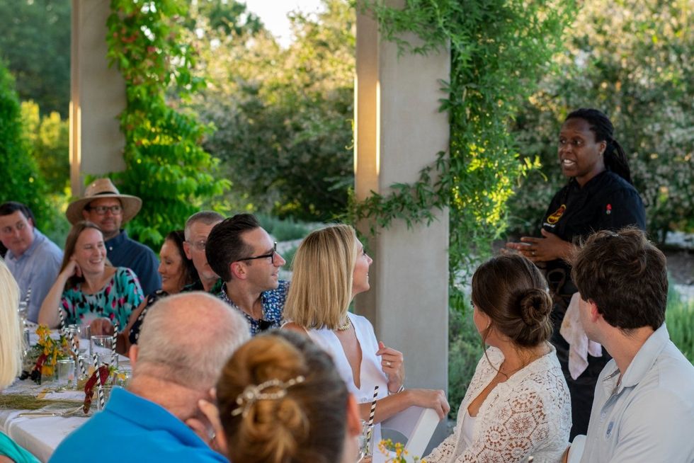 Chef Keisha Griggs Go Bananas Houston Botanic Garden